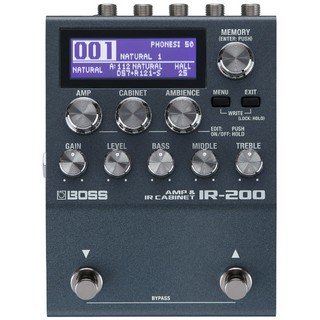 BOSS IR-200 Amp & IR Cabinet 【限定1台大特価】【上質パッチケーブルもプレゼント】【ギター&ベース対応】