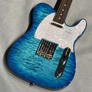 Fender 2024 Hybrid II Telecaster RW QUILT AQUAMARINE 