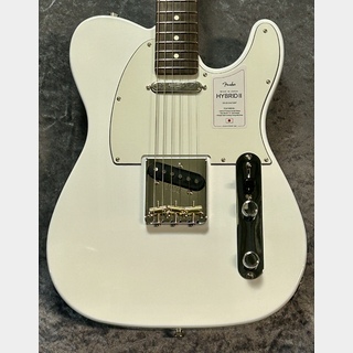 Fender Made in Japan Hybrid II Telecaster/Rosewood -Arctic White- #JD24019600【3.34kg】