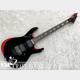 O.Z.Y Takamiy's Guitar / Black w/Red bevel