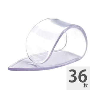 Jim Dunlop9036 Clear “D” Plastic Thumbpicks ラージ サムピック×36枚