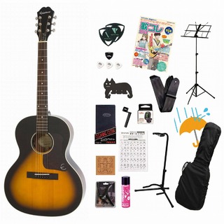 Epiphone L-00 STUDIO Vintage Sunburst (EL-00 PRO) エピフォンアコギ弾き語りてんこ盛り17点初心者セットR【WEBSHO