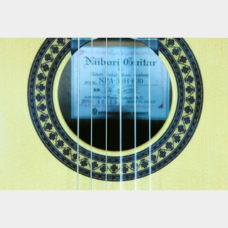 Niibori Guitar NPA－30H－630mm 松/インディアンローズウッド 美品