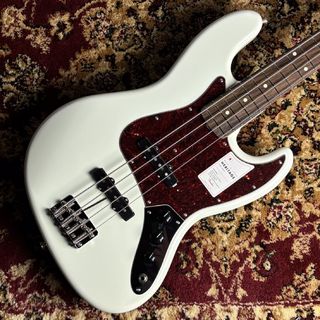 Fender Made in Japan Heritage 60s Jazz Bass Rosewood Fingerboard Olympic White