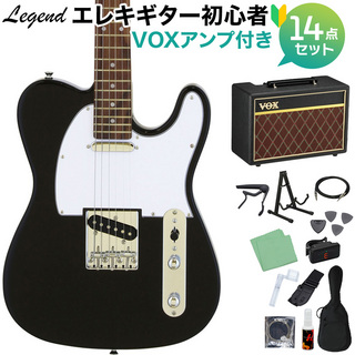LEGENDLTE-Z BK エレキギター 初心者14点セット 【VOXアンプ付き】