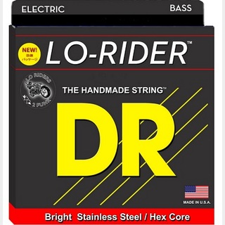 DR LO-RIDER DR-MH45 HEXAGONAL CORE STEINLESS STEEL WOUND 45-105 Long Scale MEDIUM 【渋谷店】
