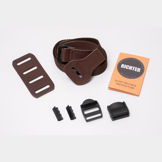 Richter Straps Slide TailPiece Brown【GIB横浜】