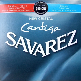 SAVAREZ510CRJ NEW CRISTAL Cantiga ×6SET MIX TENSION SET クラシックギター弦