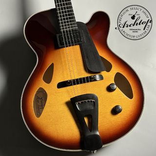 小林一三 JAZZ MODEL Sunburst【オールハンドメイド・フルアコ】【現物画像】