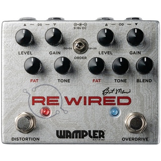 Wampler Pedals RE WIRED ブレント・メイソン シグネイチャー歪ペダル【オンラインストア限定】