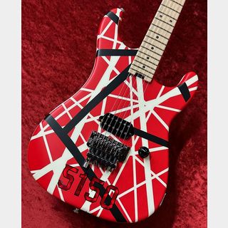 EVH Striped Series 5150 -Red with Black and White Stripes- 【決算セール】