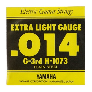 YAMAHAH1073 エレキギター用 バラ弦 3弦×6本