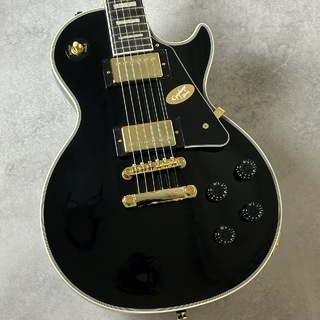 Epiphone Les Paul Custom Ebony【4.0kg】 エレキギターレスポールカスタム 黒 【現物画像】