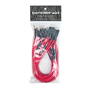 Boredbrain MusicEurorack Patch Cables Essential 12-Pack Plasmic Pink パッチケーブル 12本パック
