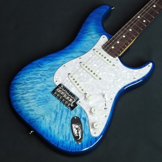 FenderISHIBASHI FSR Made in Japan Hybrid II Stratocaster Rosewood Transparent Blue Burst 【横浜店】