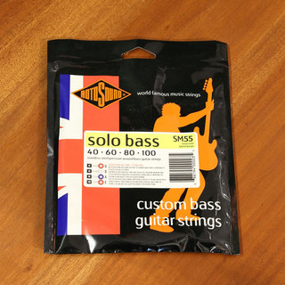 ROTOSOUND Solo Bass 55 Hybrid Stainless Steel Pressurewound, SM55 (.040-.100)