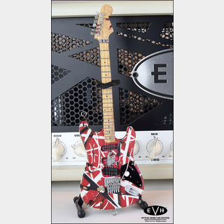 Solid Bond EVH Mini Guitar Red-White-Black  Frankenstein【渋谷店】