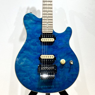 Sterling by MUSIC MAN AX40-TP-M / Trans Blue