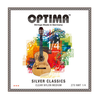 OPTIMA 270NMT 1/4 Silver Classics Set クラシックギター弦