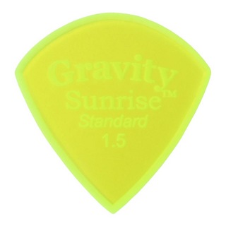 Gravity Guitar PicksSunrise -Standard Master Finish- GSUS15M 1.5mm Fluorescent Green ギターピック