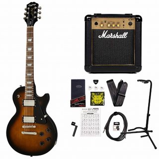 EpiphoneInspired by Gibson Les Paul Studio Smokehouse Burst エピフォン レスポール スタジオ MarshallMG10アン