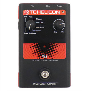 TC-Helicon【中古】 リバーブエフェクター ボイストーン TC-HELICON VoiceTone R1 ボーカル用エフェクター
