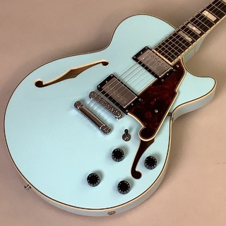 D'Angelico Premier SS Sky Blue セミアコギター