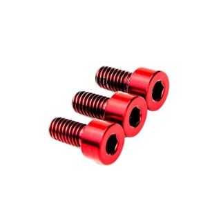 FU-ToneTitanium Nut Clamping Screw Set RED フロイドローズ用 ロックナットスクリュー 3本セット
