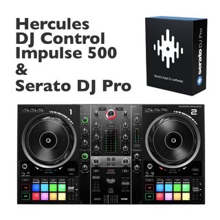 HERCULES DJControl Inpulse 500 ＋ serato DJ ProシリアルセットDJコントローラーハーキュリーズ ＜動画レビューあ