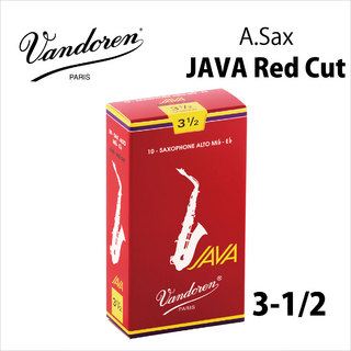 VANDOREN アルトサックス用リード JAVA Red Cut 3-1/2