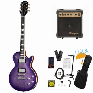 Epiphone Inspired by Gibson Les Paul Modern Figured Purple Burst エピフォン PG-10アンプ付属エレキギター初心者