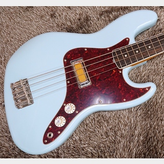 Fender  Gold Foil Jazz Bass, Ebony Fingerboard, Sonic Blue