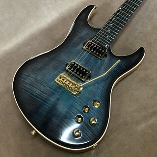 Valenti Guitars Nebula Carved, Ocean Blue (Dark Burst)【WEBSHOP在庫】