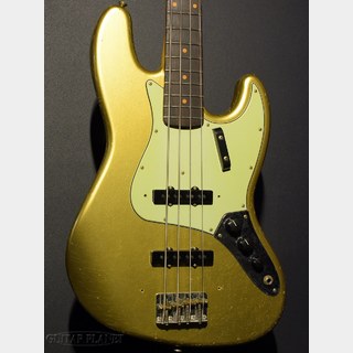 Fender Custom Shop 【夏のボーナスセール!!】1963 Jazz Bass Journeyman Relic -Aged Aztec Gold-【4.02kg】【金利0%対象】