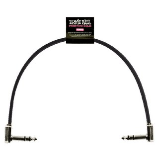 ERNIE BALLFLAT RIBBON STEREO PATCH CABLE #6409 (12inch/30.48cm)