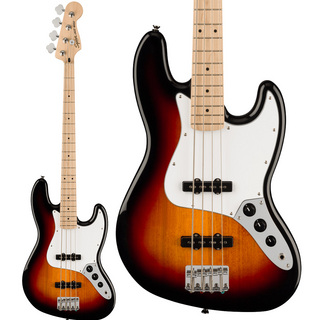 Squier by FenderAffinity Series Jazz Bass Maple Fingerboard White Pickguard 3-Color Sunburst エレキベース ジャズベー