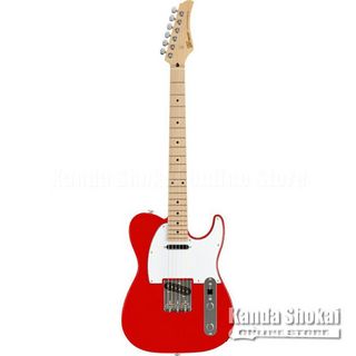 Greco WST-STD, Red / Maple Fingerboard