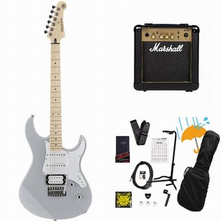 YAMAHA PACIFICA 112VM GRY (グレー) Marshall MG10アンプ付属エレキギター初心者セットR【WEBSHOP】