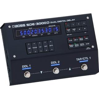 BOSS SDE-3000D 〜デジタルディレイの名機SDE-3000×2台分をペダル