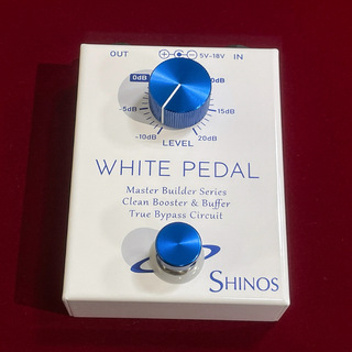 ギター SHINOS WHITE PEDAL Master Builder Series WHITE PEDAL -Master Builder Series- | SHINOS Official Online