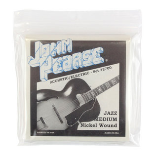 John Pearse 2700 ジャズギター弦 12-52×3セット