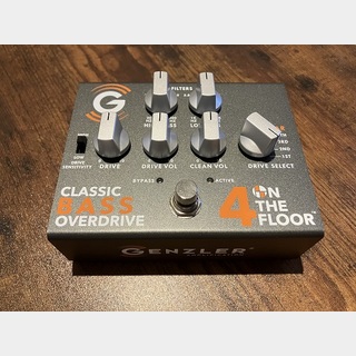 GENZLER4 ON THE FLOOR CLASSIC BASS OVERDRIVE PEDAL【アウトレット特価】