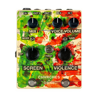 Old Blood Noise Endeavors× CHVRCHES Screen Violence (限定カラー） チャーチズ ディストーション リバーブ ディレイペダル