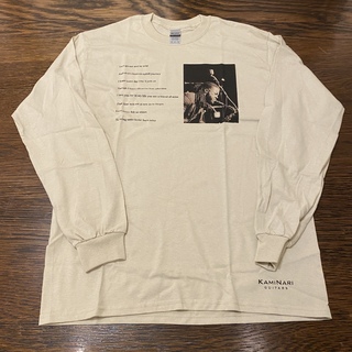KAMINARI Jazzman Long T-shirt / Sand