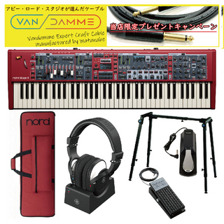 新品 Clavia Nord Stage 4 73 フルウェイテッド鍵盤 Nord (Clavia) Nord Stage 4 73｜ミュージックランドKEY