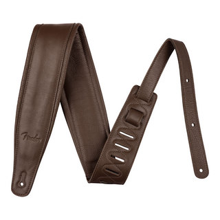 Fender Fender フェンダー 3.5" Premium Leather Strap Brown ギターストラップ