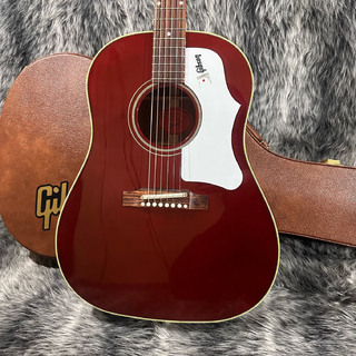 Gibson 60s J-45 Original Adj Saddle Wine Red