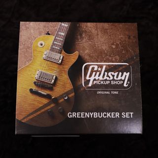 GibsonGreenybucker Set (Double black, Nickel cover)