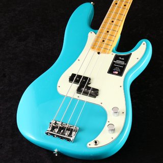 FenderAmerican Professional II Precision Bass Maple Fingerboard Miami Blue 【御茶ノ水本店】