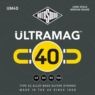 ROTOSOUND Ultramag Medium Type 52 Alloy, UM40 (.040-.100)